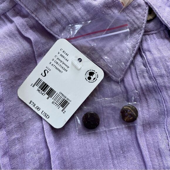 Free People NWT Not So Basic Shirtdress Tunic Small - Picture 7 of 11